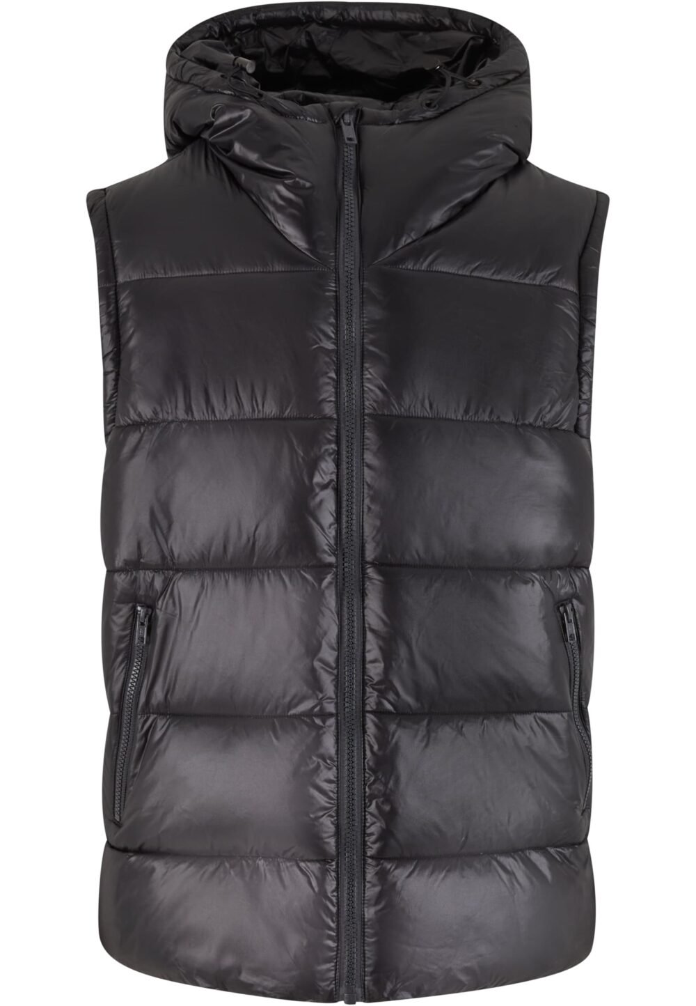 RECYCLED HOODED PUFFER VEST - Image 4